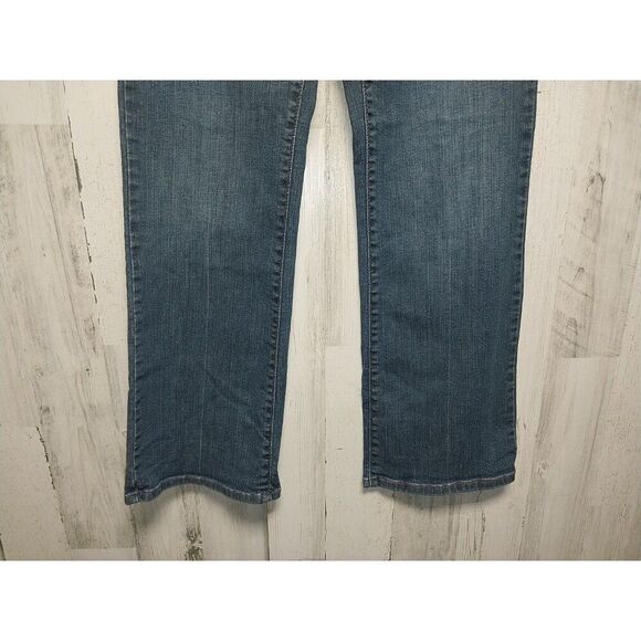 Levi's 512 Perfectly Slimming Bootcut Womens Jeans Blue Size 10 Medium - Picture 2 of 7
